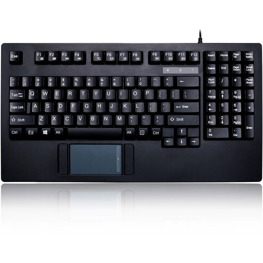 Adesso AKB-425UB 1U Rackmount Touchpad Keyboard