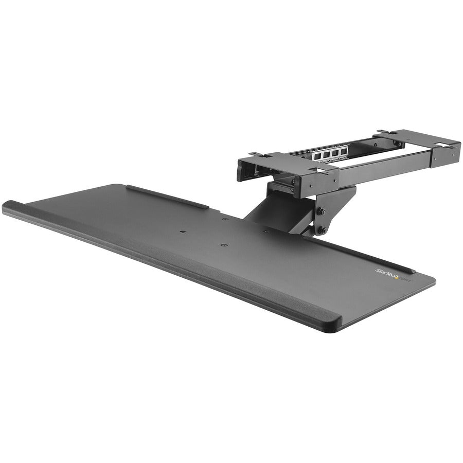 StarTech Under Desk Keyboard Tray - Adjustable - Keyboard Drawer - Computer Keyboard Stand - Keyboard Shelf 26.4in W - Keyboard Shelf