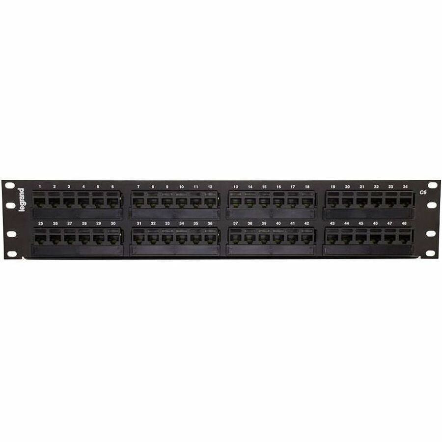 C2G 48-Port Cat6 110-Type Patch Panel (TAA Compliant)