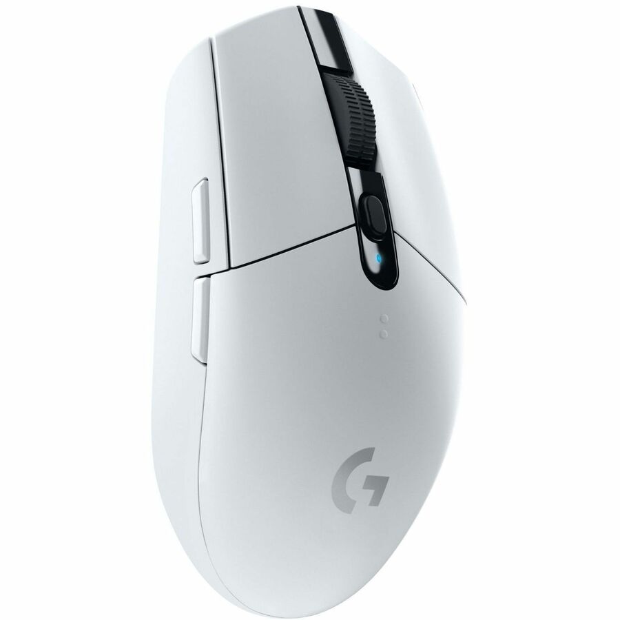 Logitech G305 LIGHTSPEED Wireless Gaming Mouse, HERO Sensor, 12,000 DPI, 6 Programmable Buttons, White