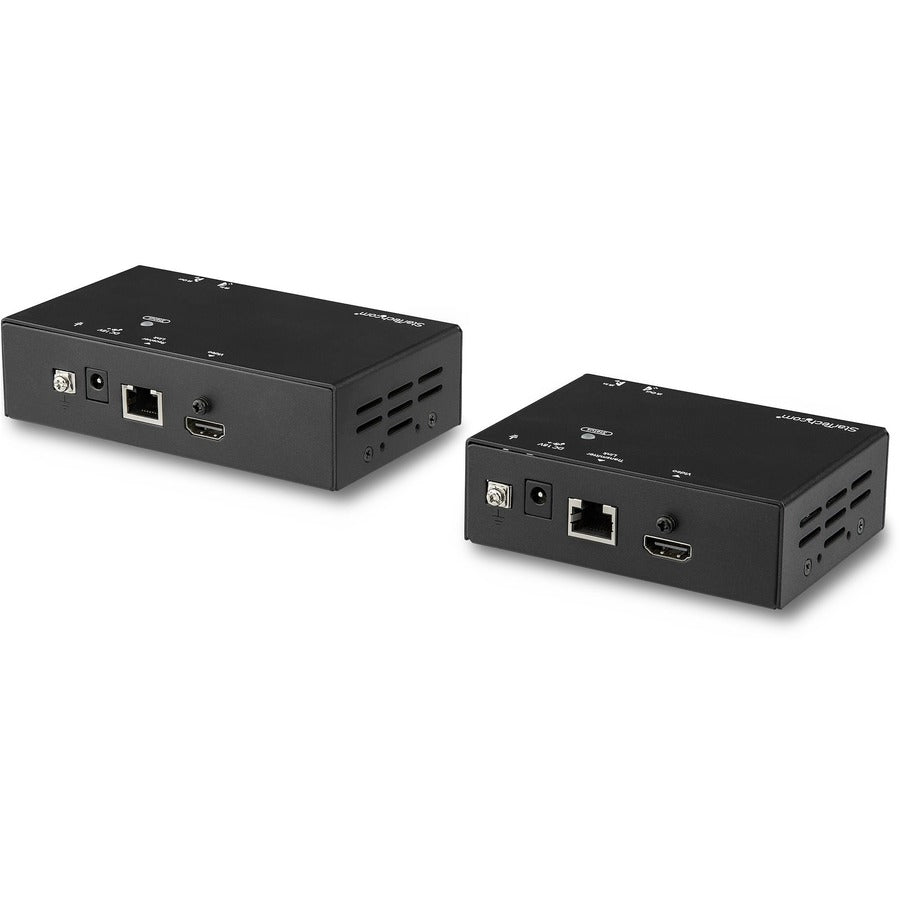 StarTech HDMI Over CAT6 Extender, Power Over Cable, 4K 60Hz Up to 70m / 230 ft, 1080p 60Hz up to 100m / 328 ft, TAA