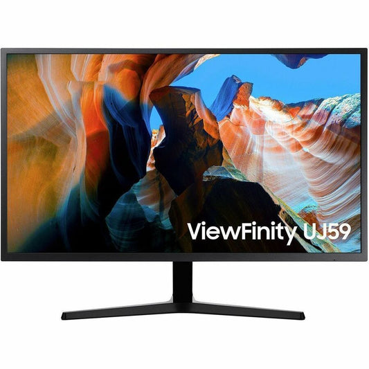 Samsung LU32J590UQNXZA 32" Class WQUXGA Gaming LCD Monitor - 16:9 - Dark Blue Gray
