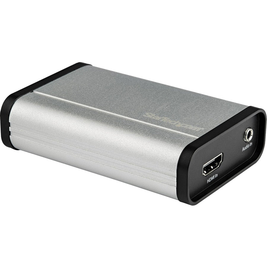 StarTech HDMI to USB C Video Capture Device UVC 1080p 60fps, External USB 3.0 HDMI Audio/Video Capture/Live Streaming/Recorder, TAA