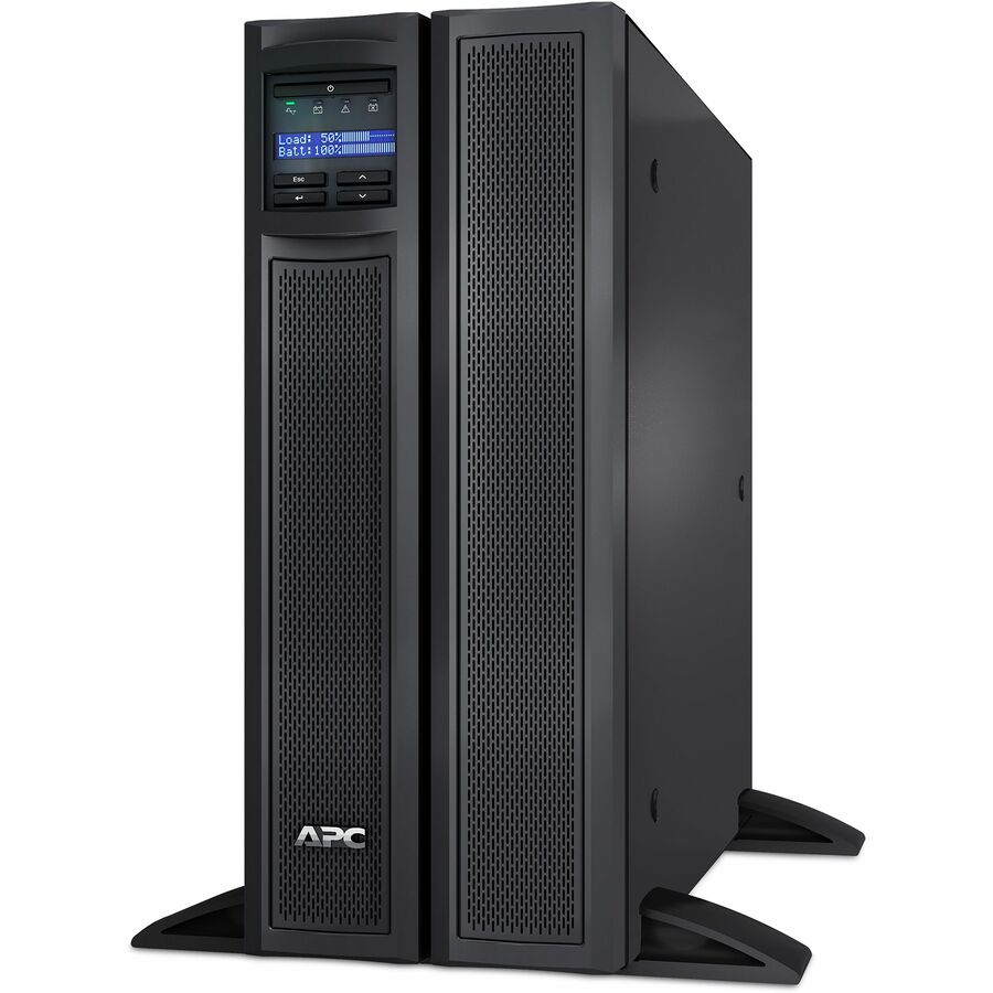 APC Smart-UPS X, Line Interactive,3kVA,Rack/tower convert 4U,208V,2x L6-20R NEMA+4x C13 IEC+2x C19 IEC, SmartSlot,Extended runtime,Short depth [TAA]