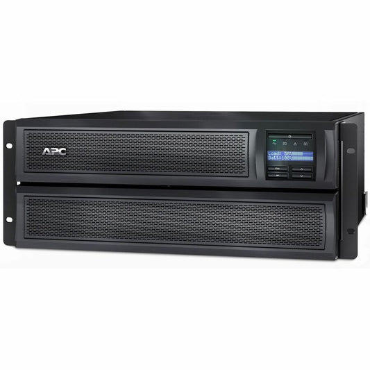 APC Smart-UPS X, Line Interactive, 3kVA, Rack/tower convert 4U, 100V-127V, 6x 5-15R+3x 5-20R+1x L5-30R NEMA, NMC, Extended runtime,Short depth [TAA]