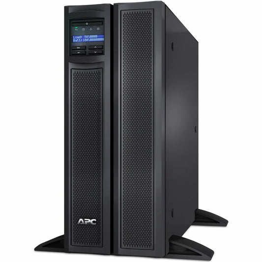 APC Smart-UPS X, Line Interactive, 2000VA, Rack/tower convert 4U, 100V-127V, 6x 5-15R+3x 5-20R+1x L5-20R NEMA,NMC,Extended runtime,Short depth [TAA]