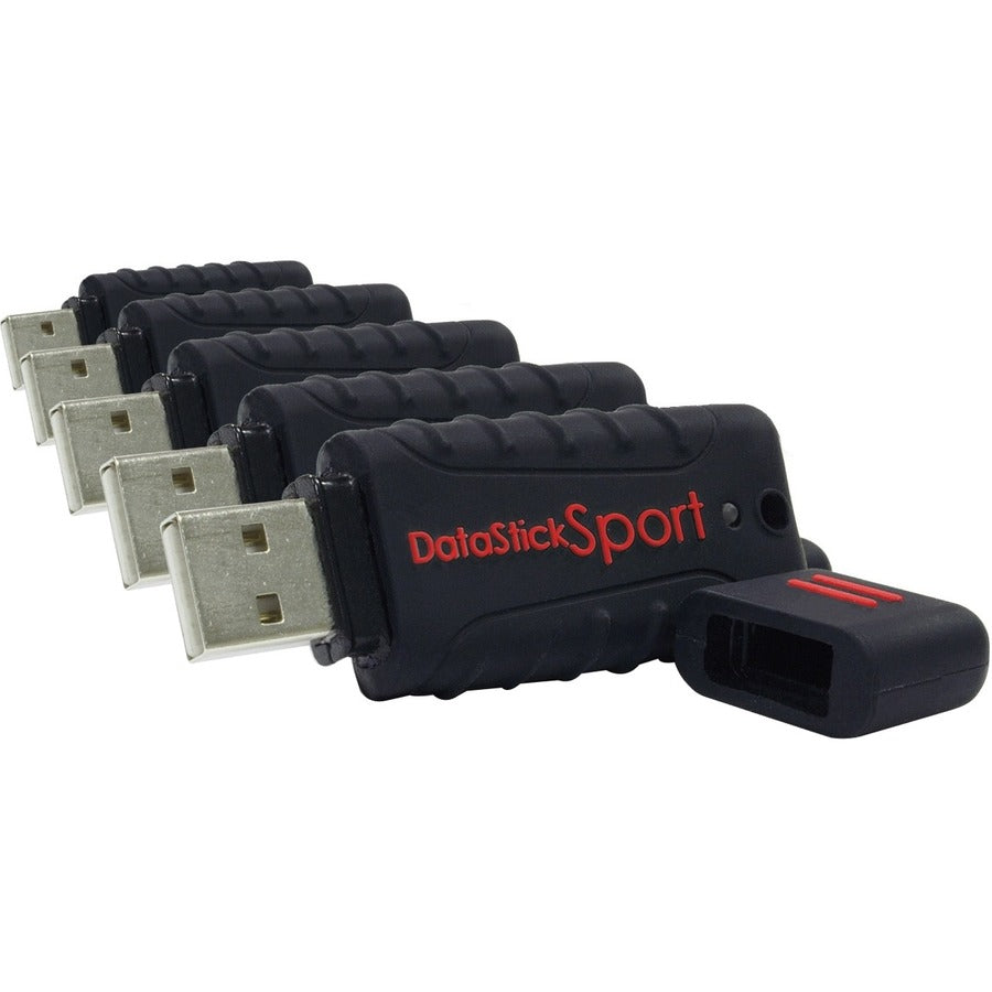 CENTON VALUEPACK USB 2.0 DATASTICK SPORT (BLACK), 64GB 5 PACK