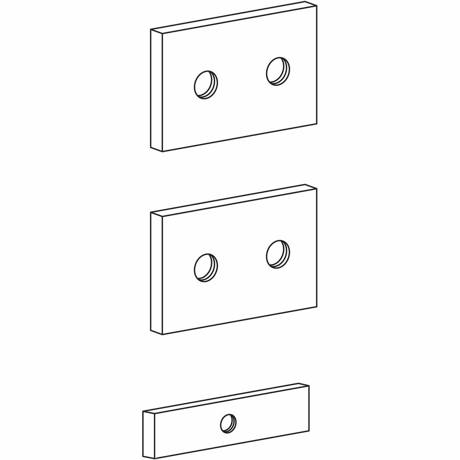 Ergotron Track Mount Bracket Kit, Interface for CPU Holders