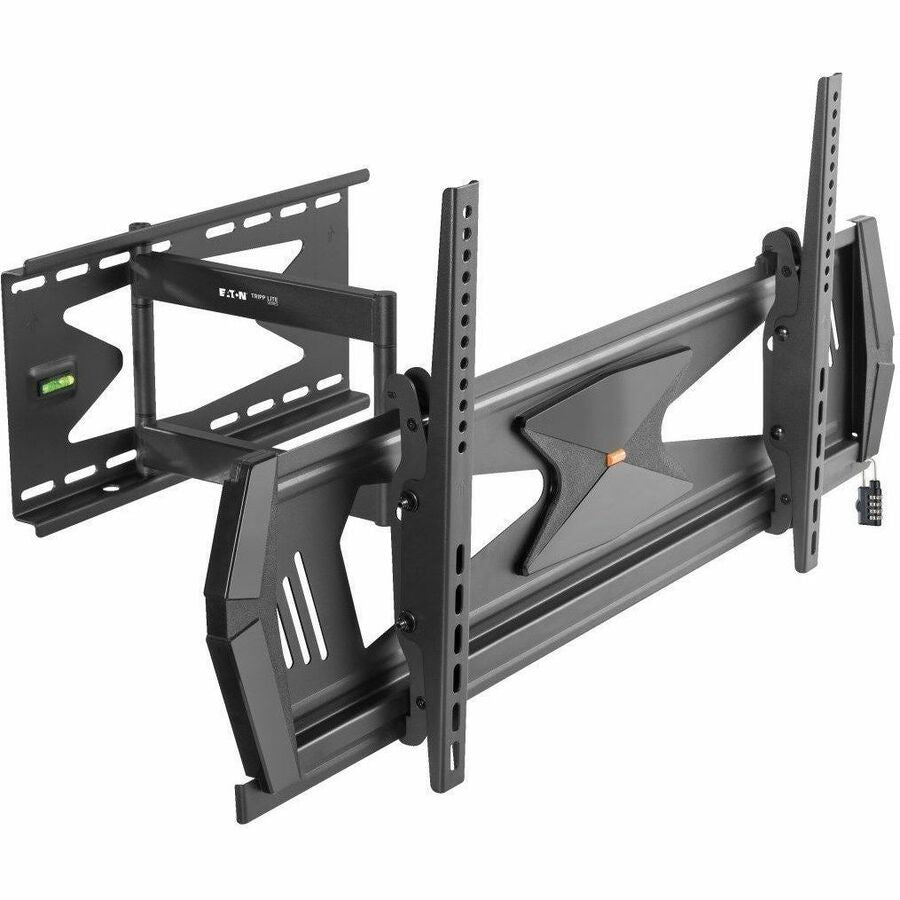 Eaton Tripp Lite Series Heavy-Duty Full-Motion Security TV Wall Mount for 37˘ to 80˘, Flat or Curved, UL Certified