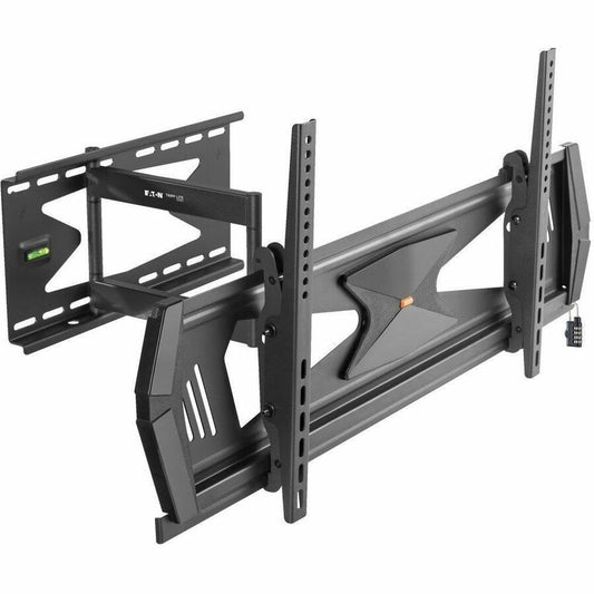Eaton Tripp Lite Series Heavy-Duty Full-Motion Security TV Wall Mount for 37˘ to 80˘, Flat or Curved, UL Certified