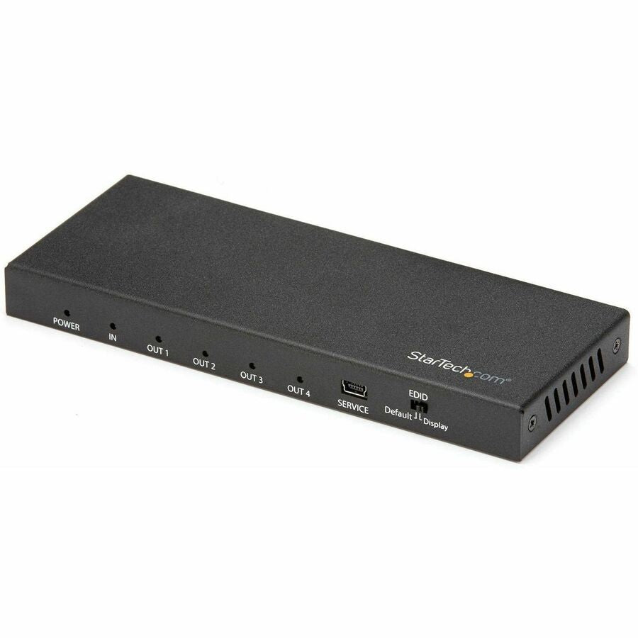 StarTech 4 Port HDMI Splitter - 4K 60Hz - 1x4 Way HDMI 2.0 Splitter - HDR - ST124HD202