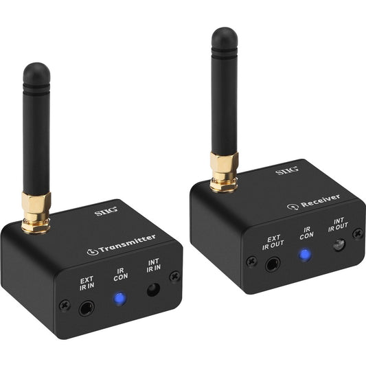 TECHNICAL SPECS EXTENDS IR SIGNALS ALLOWS REMOTE CONTROL OF YOUR DEVICE FROM LON