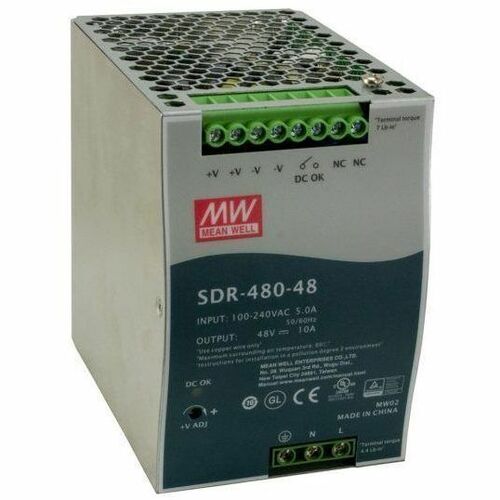 Hardened DIN Rail Mounted Power Supply