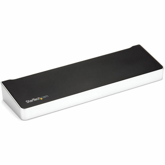 StarTech 4K USB-C Dock, Triple UHD 4K Monitor Docking Station, Mac & Windows, HDMI & DisplayPort, 100W PD, 5x USB 5Gbps Hub, TAA