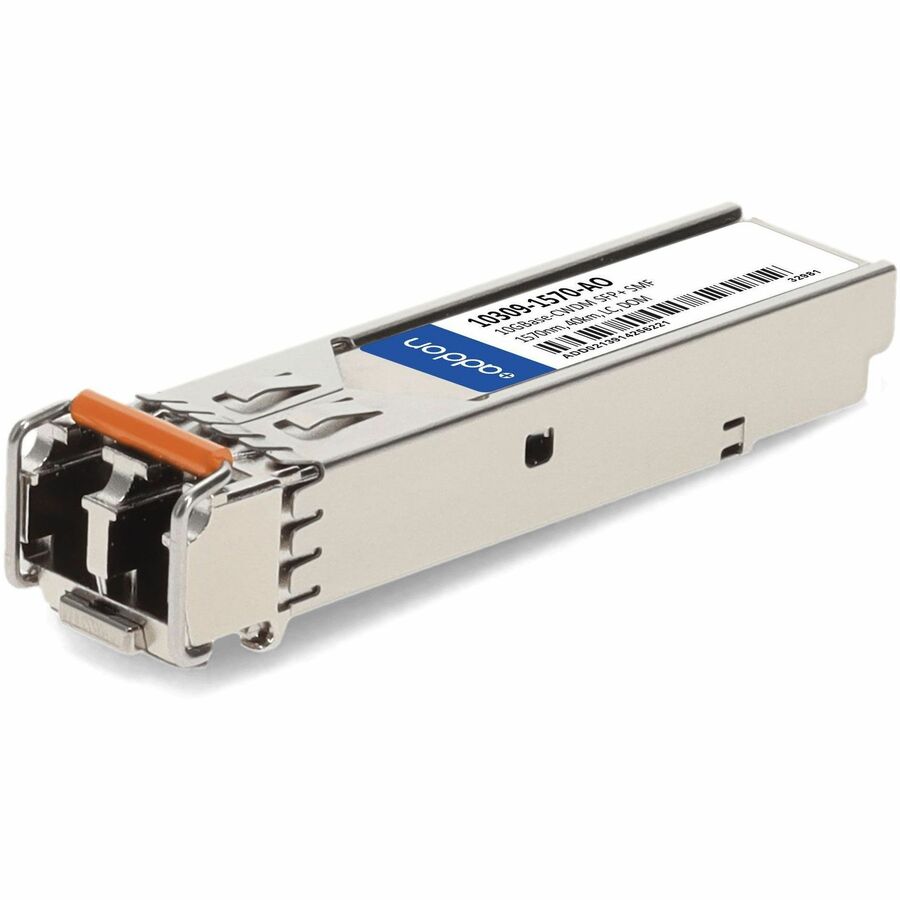 AddOn Extreme Networks&reg; 10309-1570 Compatible TAA 10GBase-CWDM SFP+ Transceiver (SMF, 1570nm, 40km, LC, DOM)