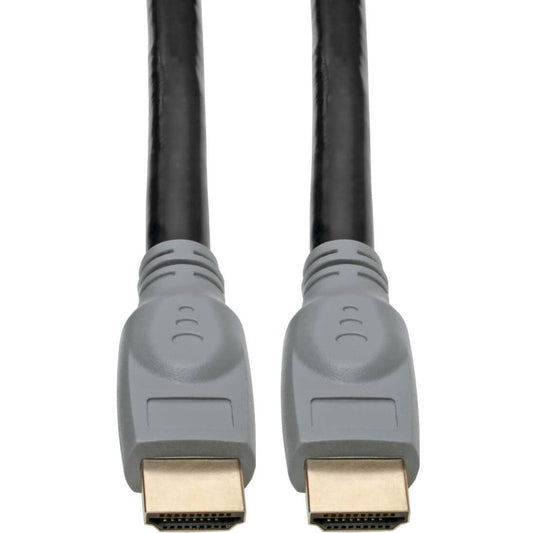 Tripp Lite by Eaton 4K HDMI Cable (M/M) - 4K 60 Hz HDR 4:4:4 Gripping Connectors Black 25 ft.