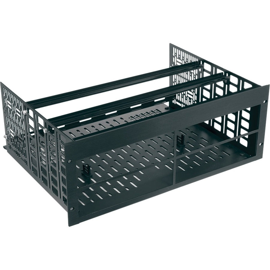 Middle Atlantic 4RU Anodized Custom Rack Shelf for 4 Sonos Amps, 14in Depth