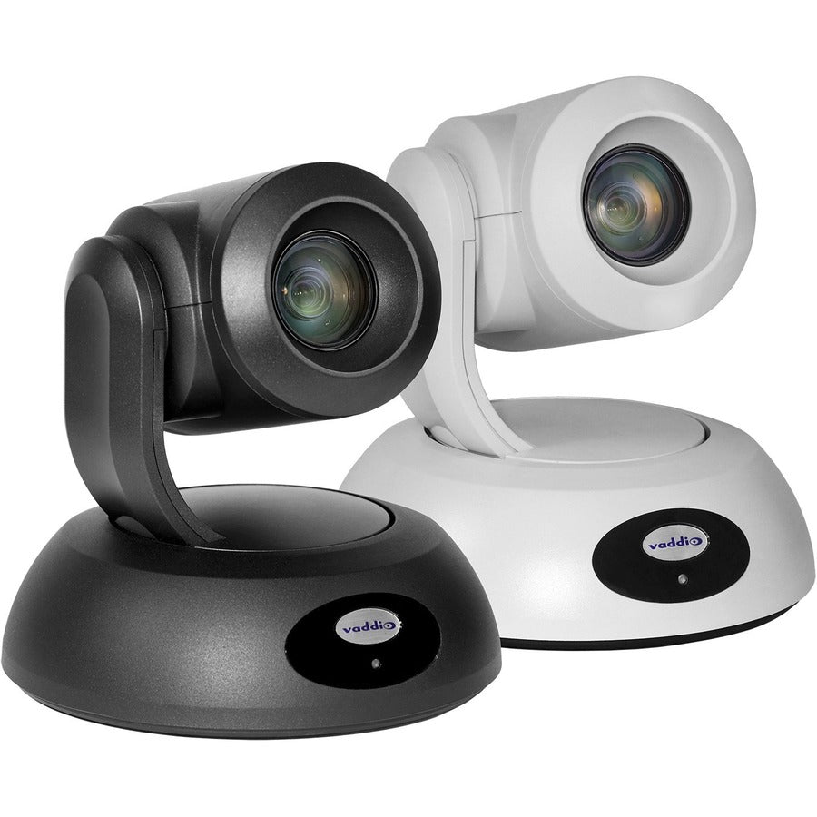 Vaddio RoboSHOT 30E HDBaseT OneLINK Bridge Video Conferencing System - PTZ Camera - TAA Compliant - Black