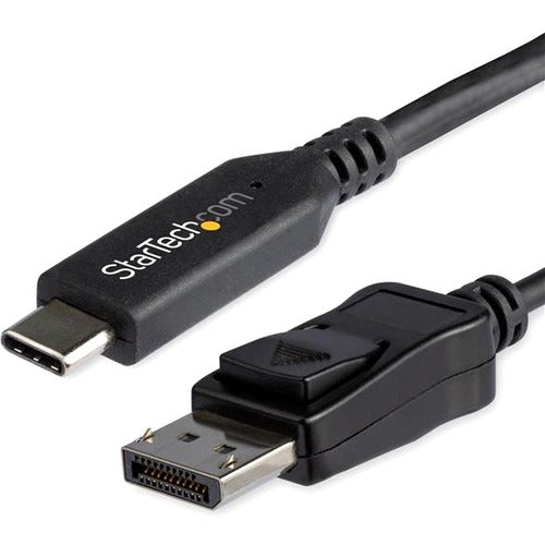 StarTech 6ft/1.8m USB C to Displayport 1.4 Cable Adapter - 4K/5K/8K USB Type C to DP 1.4 Monitor Video Converter Cable - HDR/HBR3/DSC