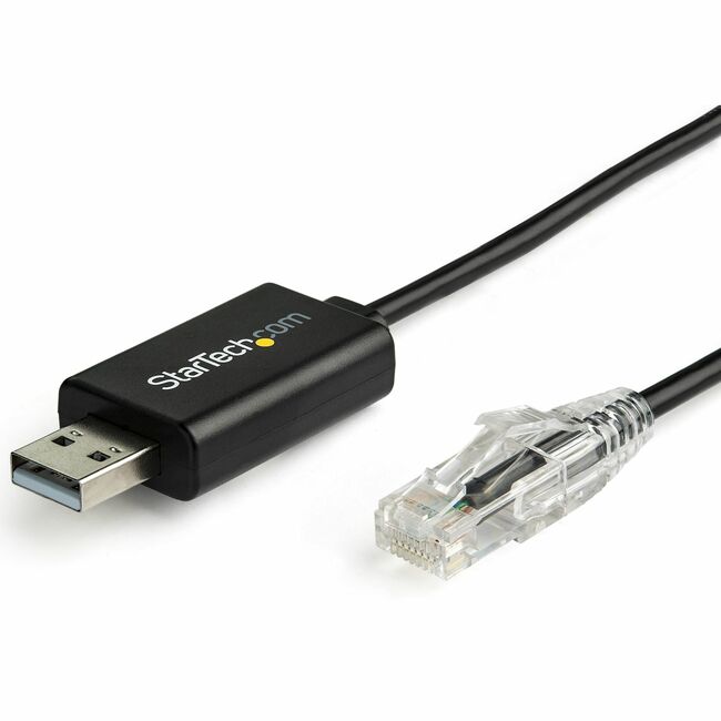 StarTech 6 ft / 1.8 m Cisco USB Console Cable - USB to RJ45 Rollover Cable - Transfer rates up to 460Kbps - M/M - Windows&reg;, Mac and Linux&reg; Compatible