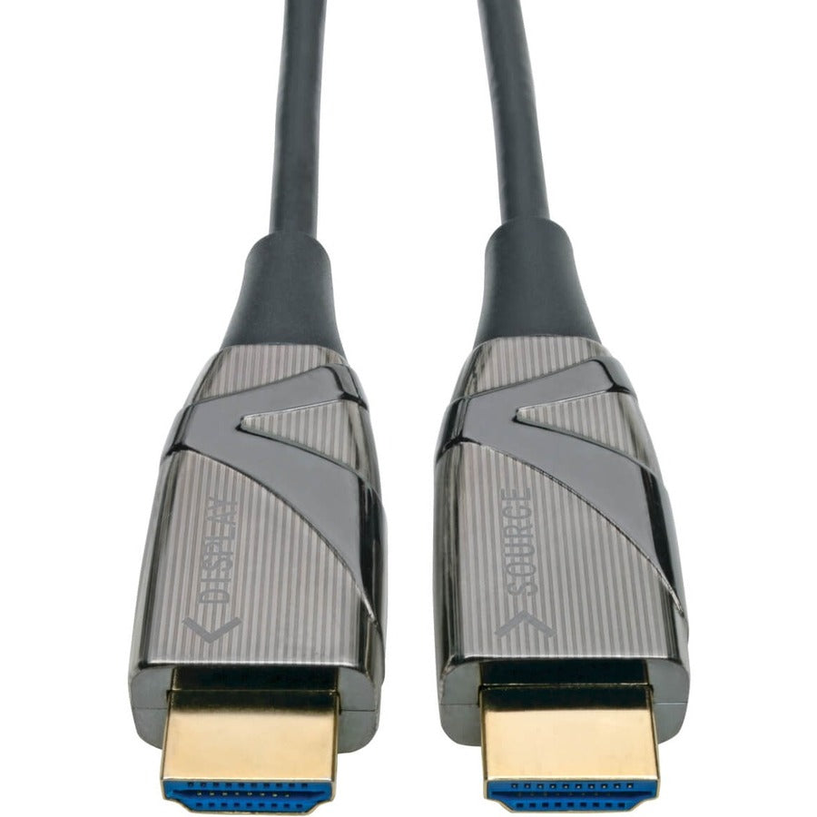 Tripp Lite by Eaton 4K HDMI Fiber Active Optical Cable (AOC) - 4K 60 Hz HDR 4:4:4 (M/M) 30 m (98 ft.)