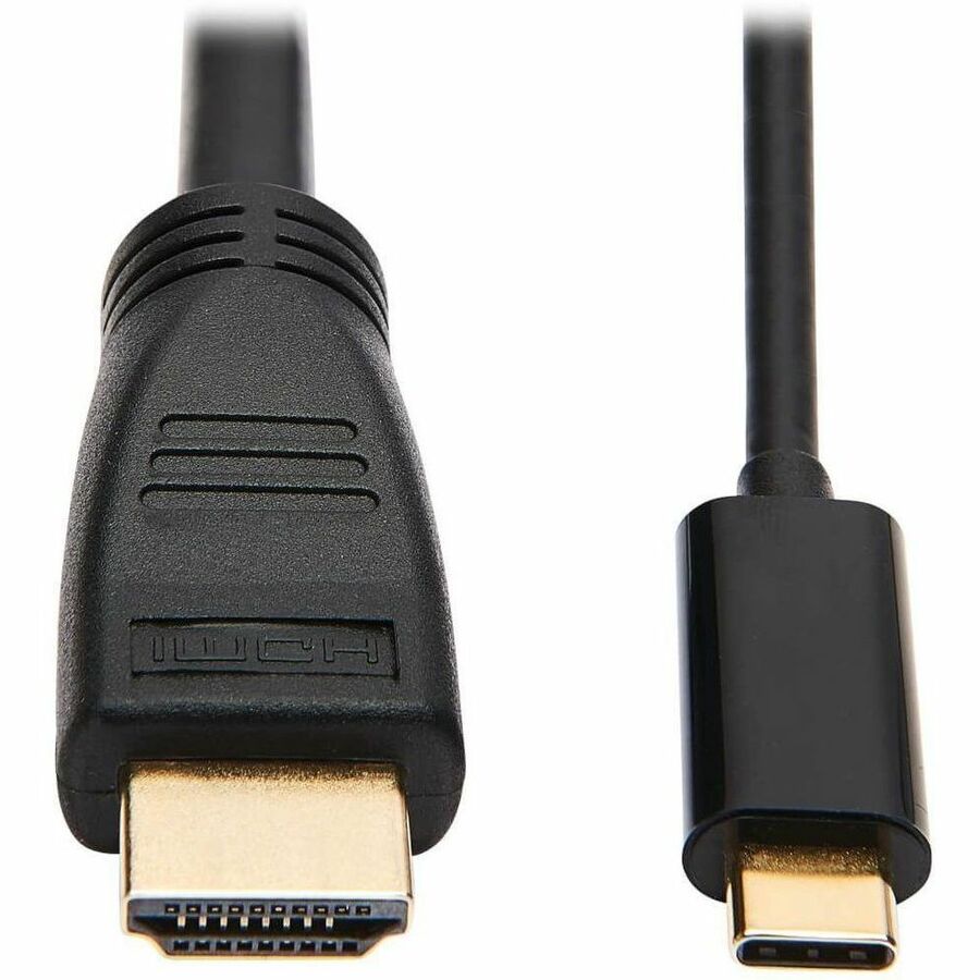 Eaton Tripp Lite Series USB-C to HDMI Active Adapter Cable (M/M), 4K 60 Hz, 4:4:4, HDCP 2.2, Mid-Cable Adapter, Black, 10 ft. (3.1 m)
