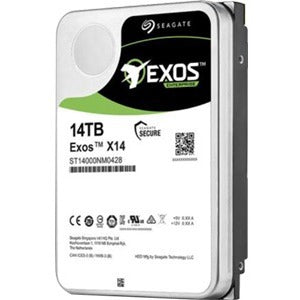 Seagate Exos X14 ST14000NM0048 14 TB Hard Drive - 3.5" Internal - SAS (12Gb/s SAS)