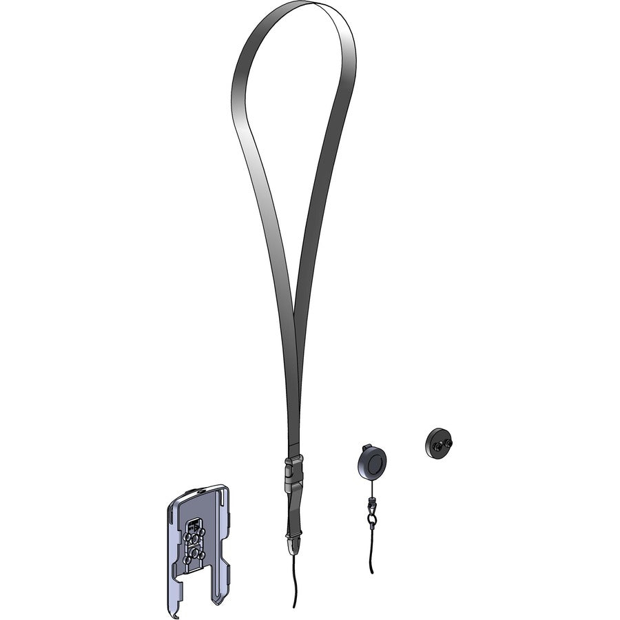 M-CASE FOR INGENICO LINK 2500 SLIM  W/LANYARD & RETRACTABLE CABLE (BLACK)