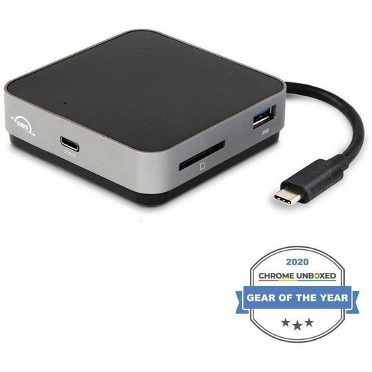 OWC USB-C Travel Dock Compact And Portable USB-C 5 Port Dock