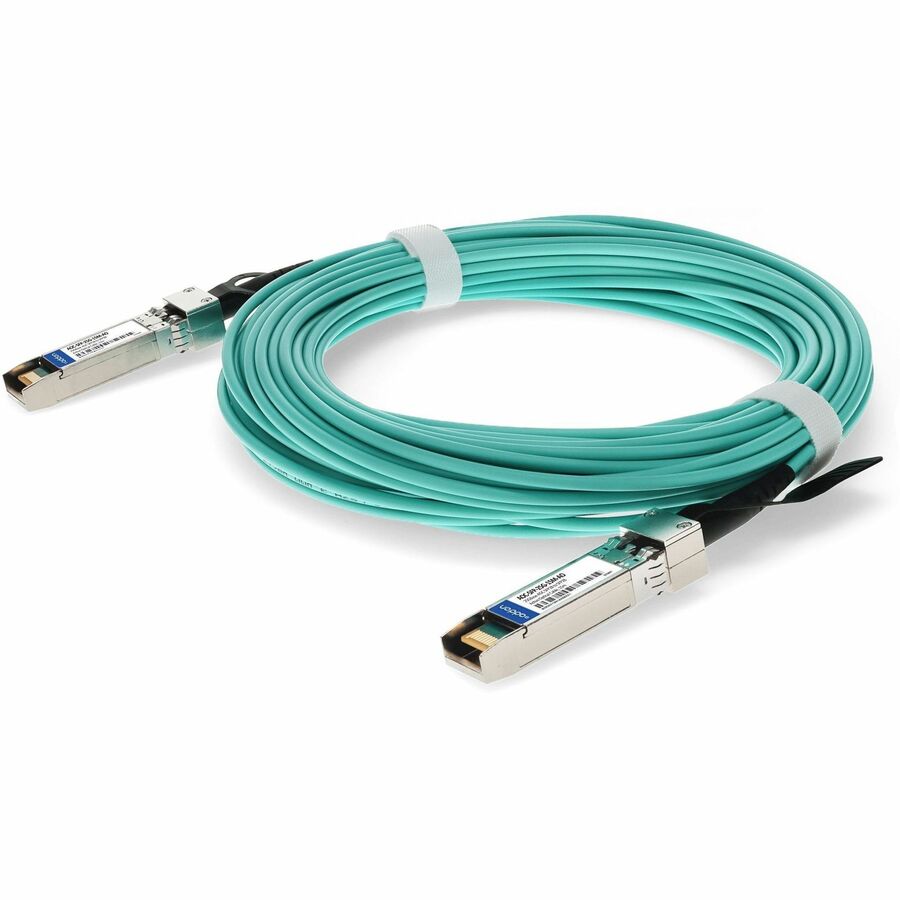 AddOn Dell AOC-SFP-25G-15M Compatible TAA Compliant 25GBase-AOC SFP28 Active Optical Cable (850nm, MMF, 15m)