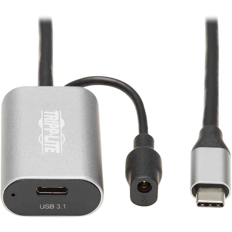 Tripp Lite by Eaton USB 3.2 Gen 1 Active Extension Cable - USB-C to USB-C (M/F) 5 Gbps Data Only 5 m (16.4 ft.)