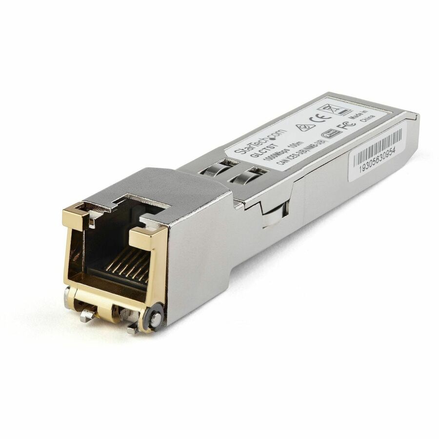 StarTech Dell EMC SFP-1G-T Compatible SFP Module - 1000BASE-T - 1GE Gigabit Ethernet SFP to RJ45 Cat6/Cat5e Transceiver - 100m