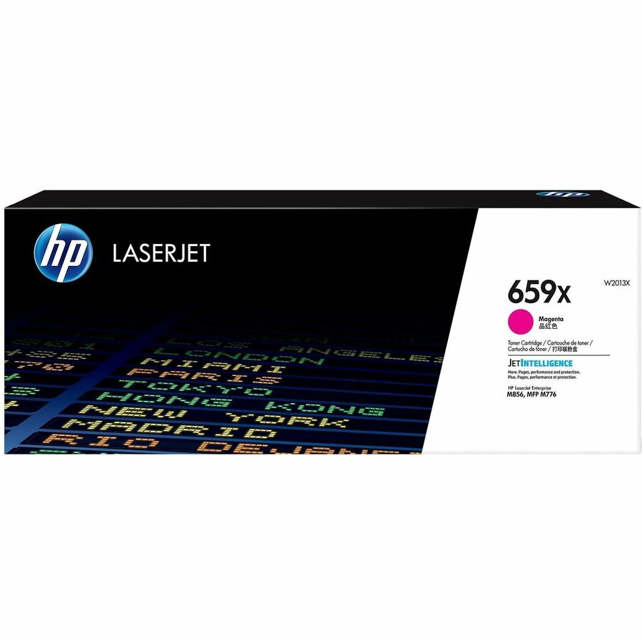 HP 659X Original High Yield Laser Toner Cartridge - Magenta - 1 Each