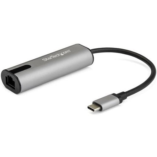 StarTech 2.5GbE USB C to Ethernet Adapter - NBASE-T NIC - USB 3.0 Type C 2.5/1 Gigabit/100 Mbps Multi Speed Network - USB 3.1 RJ45/LAN