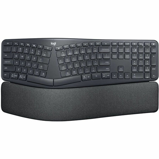 Logitech ERGO K860 Split Ergonomic Keyboard, Wireless Connectivity, Graphite