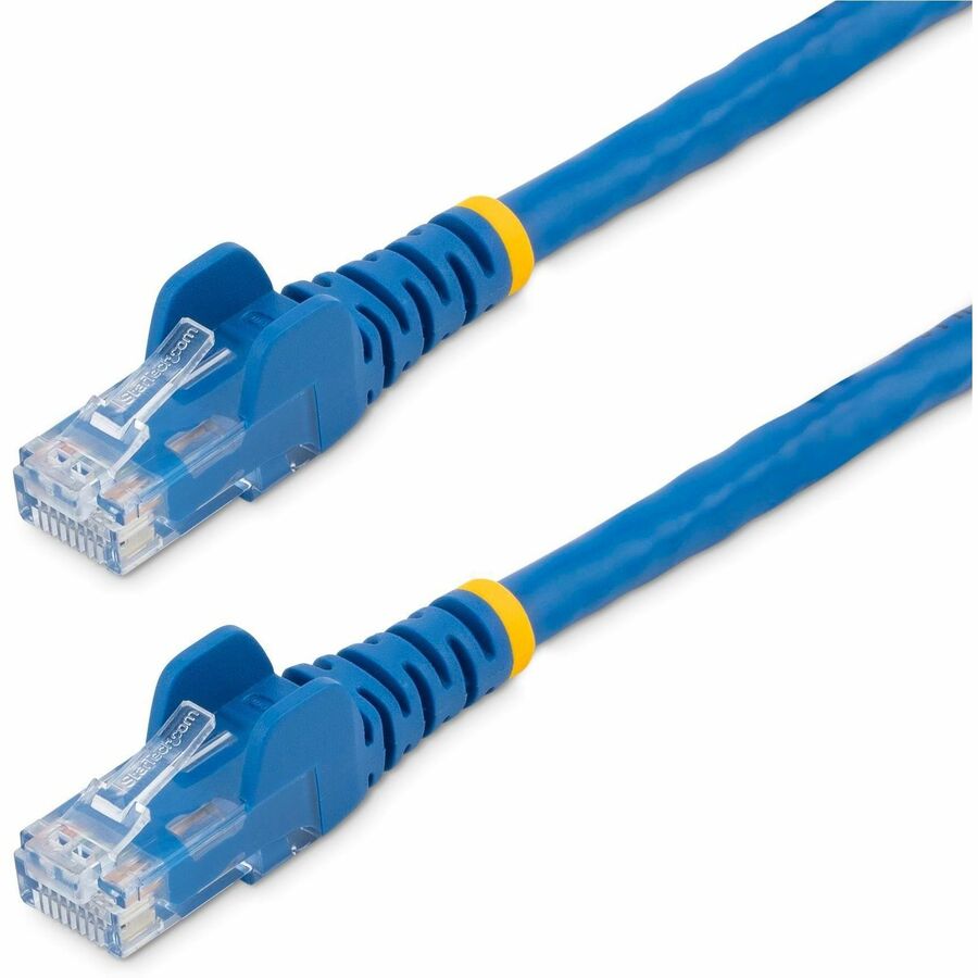 StarTech 3 ft. CAT6 Ethernet Cable - 10 Pack - ETL Verified - Blue CAT6 Patch Cord - Snagless RJ45 Connectors - 24 AWG - UTP