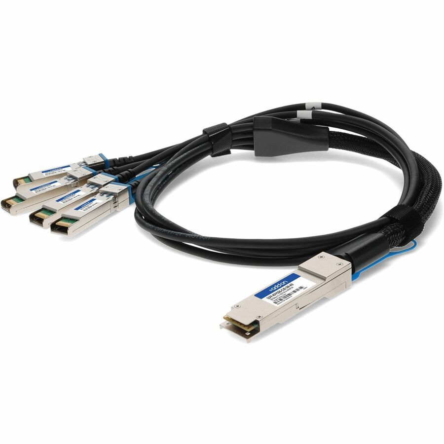 ADDON CISCO QSFP-4SFP25G-CU2.5M COMPATIBLE TAA 100GBASE-CU QSFP28 TO 4XSFP28 DIR