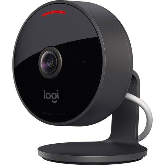 Logitech Circle View Weatherproof Wired Home Security Camera with Logitech TrueView and Apple HomeKit Secure Video