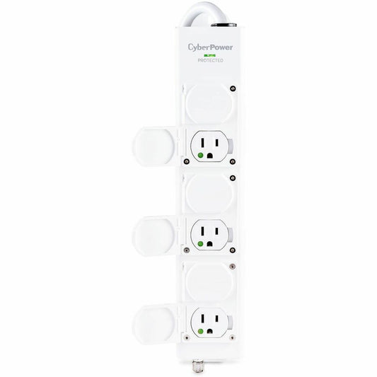 CyberPower MPV615S Hospital/Medical 6 - Outlet Surge Protector with 1560 J Surge Suppression