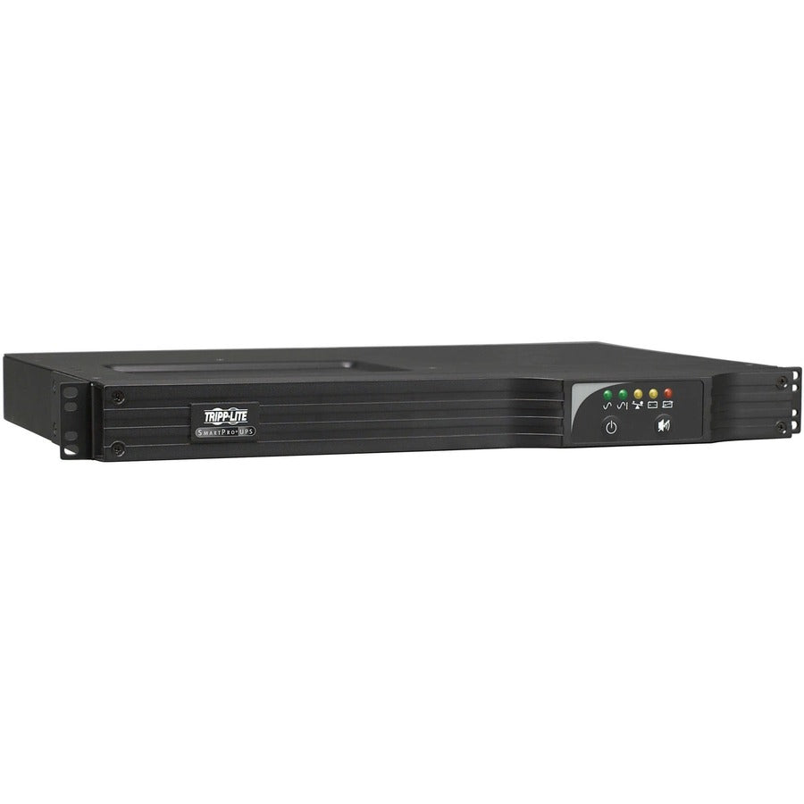 Tripp Lite by Eaton UPS SmartPro 120V 500VA 300W Line-Interactive UPS 1U WEBCARDLX USB DB9 6 Outlets