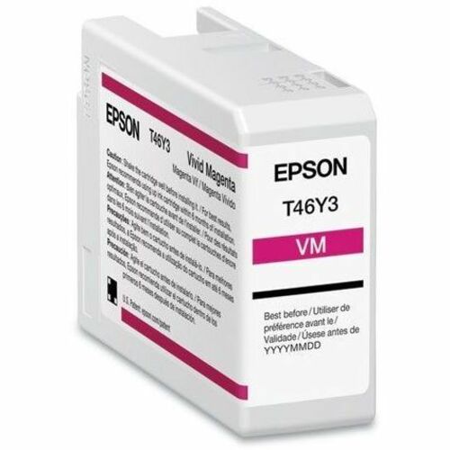 Epson UltraChrome PRO T46Y Original Inkjet Ink Cartridge - Vivid Magenta Pack