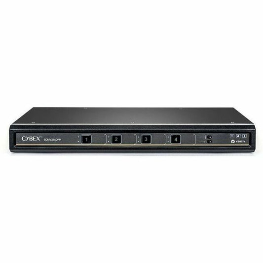 Vertiv Avocent Cybex Secure MultiViewer KVM Switch, 16 Port, Cursor Navigation Switching, NIAP Version 4.0 Certified, TAA Compliant (SCMV2160DPH-400)
