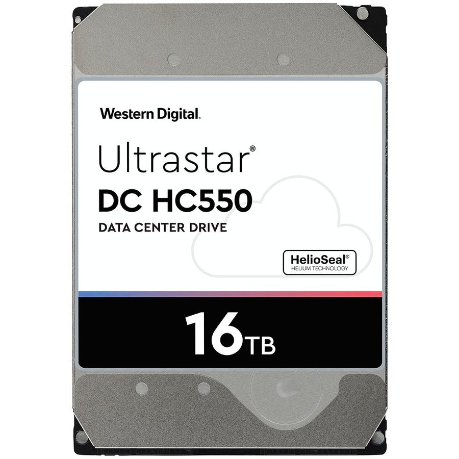 Western Digital Ultrastar DC HC550 WUH721816ALE6L1 16 TB Hard Drive - 3.5" Internal - SATA (SATA/600)