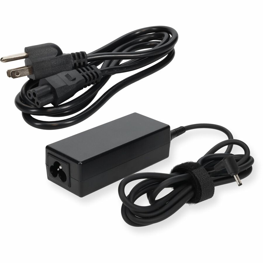 AddOn 6ft Acer PA-1450-26 Compatible 45W 19V at 2.37A Black 3.0 mm x 1.0 mm Laptop Power Adapter and Cable