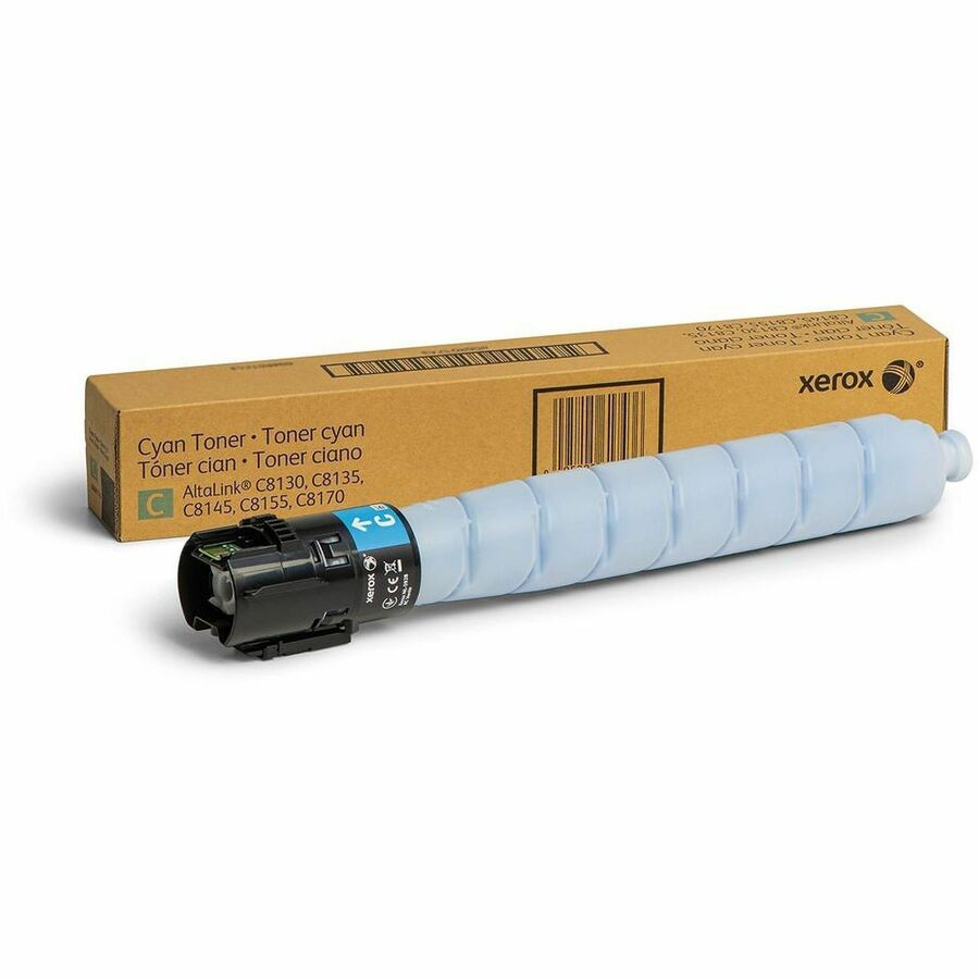Xerox Genuine Xerox&reg; AltaLink&reg; C8100 Series Color Multifunction Printers? C8200 Series Color Multifunction Printers Cyan Toner Cartridge