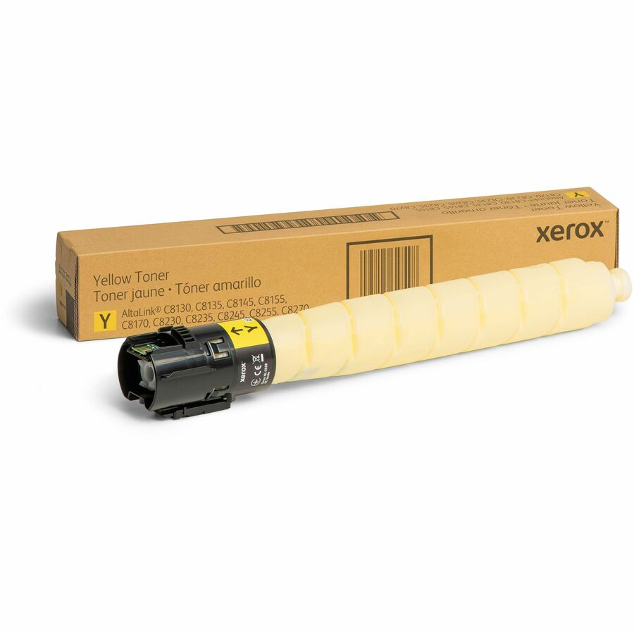 Xerox Genuine Xerox&reg; AltaLink&reg; C8100 Series Color Multifunction Printers? C8200 Series Color Multifunction Printers Yellow Toner Cartridge