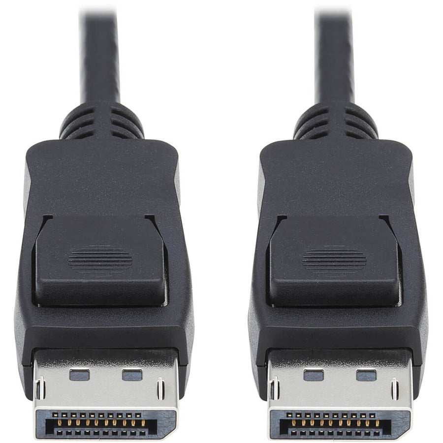 Tripp Lite by Eaton DisplayPort 1.4 Cable with Latching Connectors 8K (M/M) Black 15 ft. (4.57m)