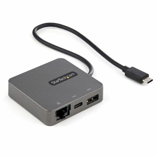 StarTech USB-C Multiport Adapter, USB 3.1 Gen 2 Type-C Mini Dock, USB-C to 4K HDMI or 1080p VGA, 10Gbps USB-A & USB-C, Ethernet, TAA