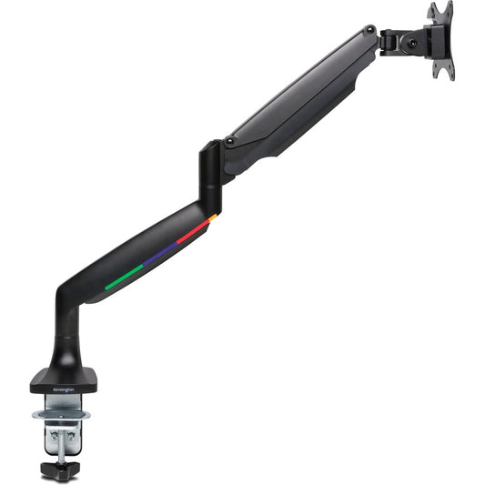 Kensington SmartFit Mounting Arm for Monitor, Flat Panel Display, Curved Screen Display - Black - Landscape/Portrait