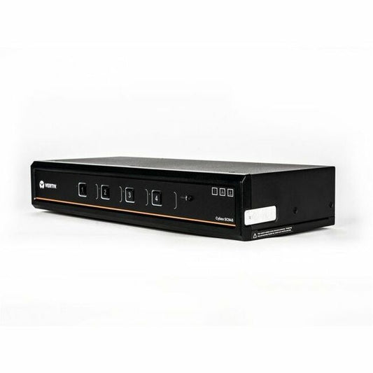 Vertiv Avocent Cybex SC900 Secure Desktop KVM Switch, Dual Head Monitor, 4 Port, Common Access Card, NIAP Version 4.0, TAA Compliant (SC945DPHC-400)